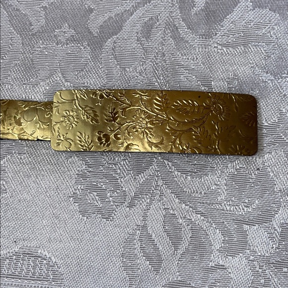 Accessories - Vintage 1960’s Gold & Black Decorative Belt
